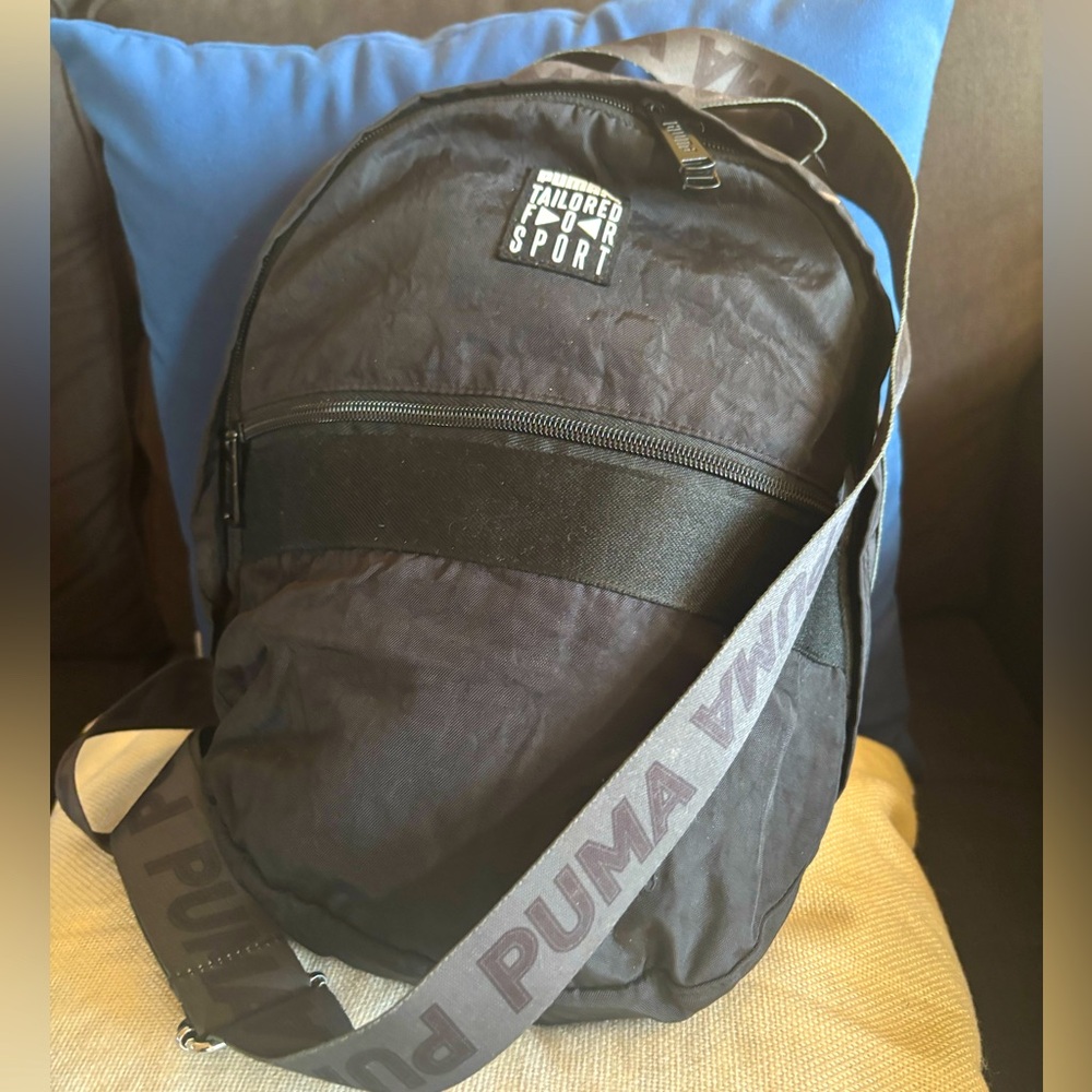 PUMA Tailored Sport Mini Backpack Black 12 x 12 x 5 inch